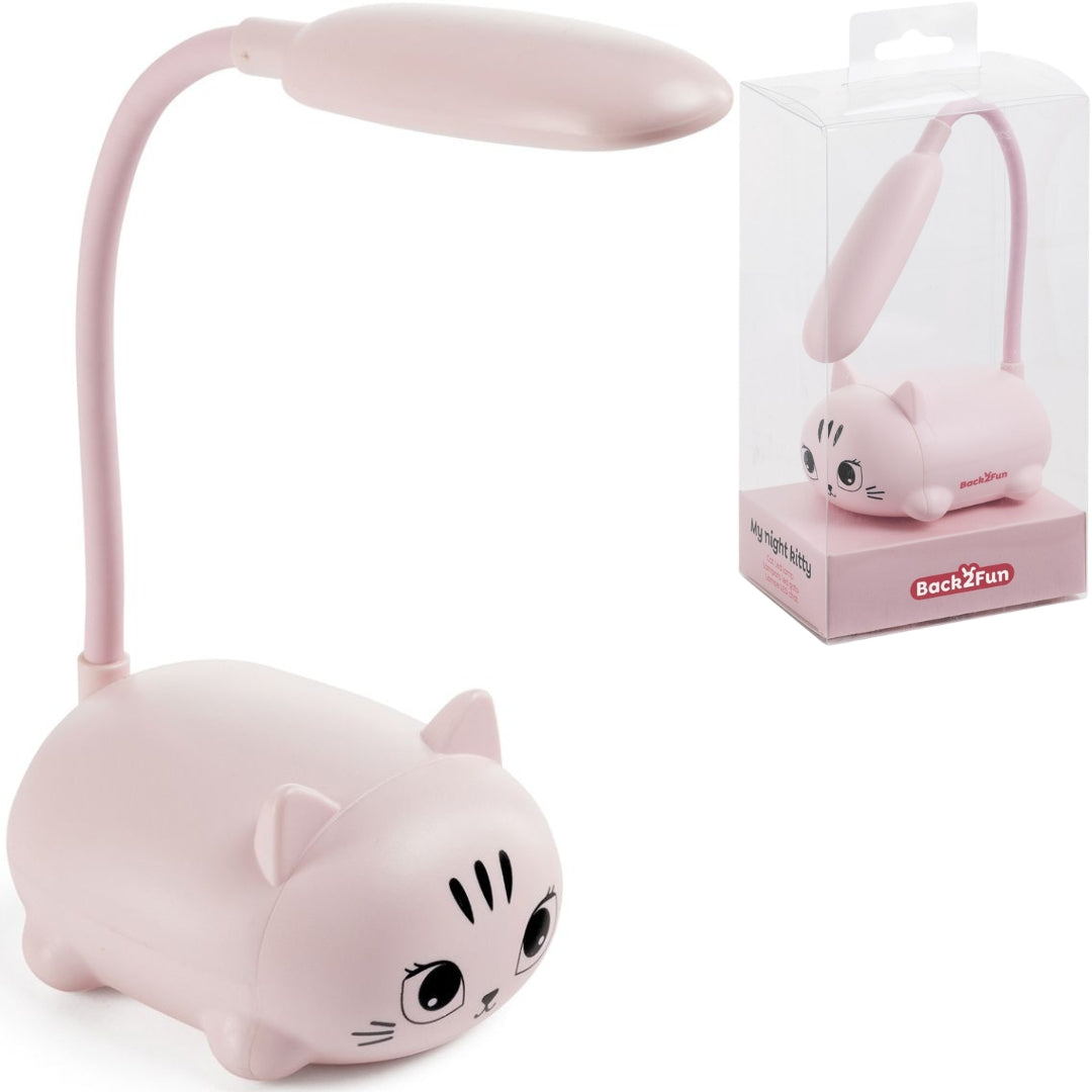 Back2Fun - My Night Kitty - Cat Led Lamp - Pink