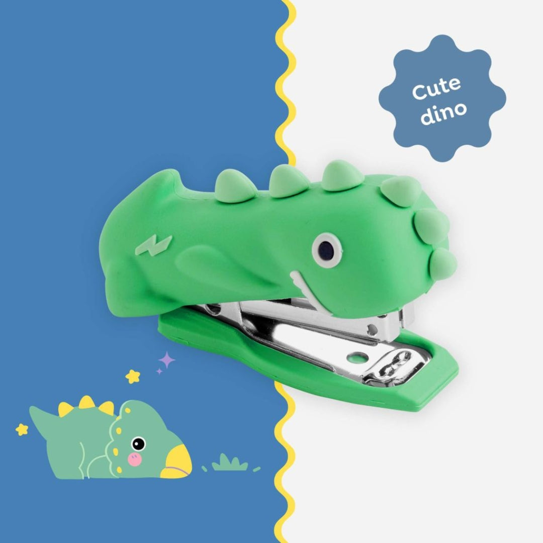 Back2Fun - Bites & Friends - Mini Stapler With 400 Staples N.10 - Dino