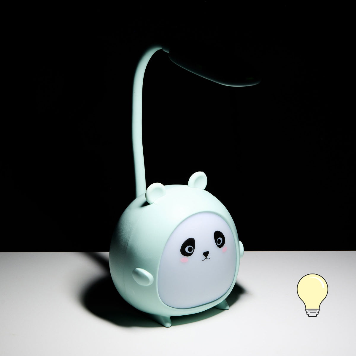 Back2Fun - My Night Panda - Panda Led Lamp - Green