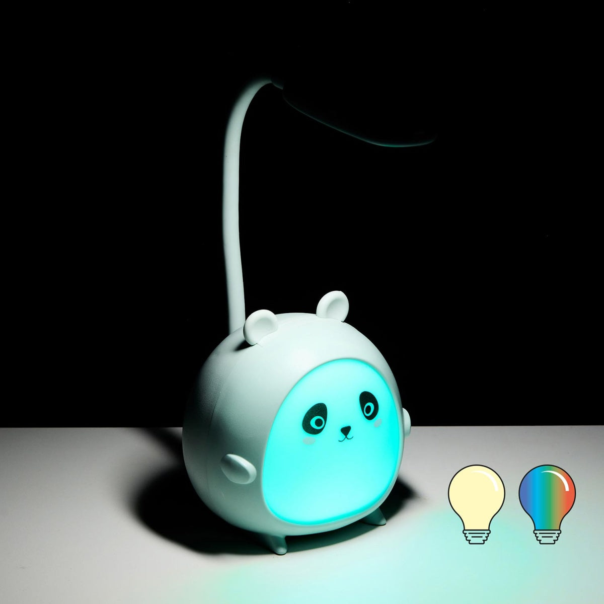Back2Fun - My Night Panda - Panda Led Lamp - Green