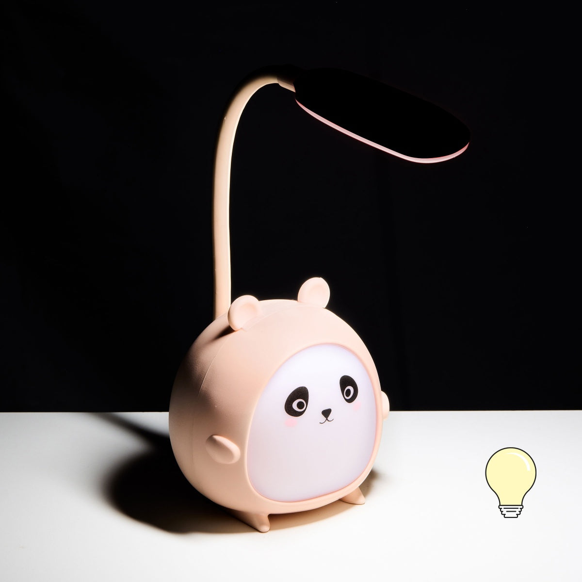 Back2Fun - My Night Panda - Panda Led Lamp - Pink