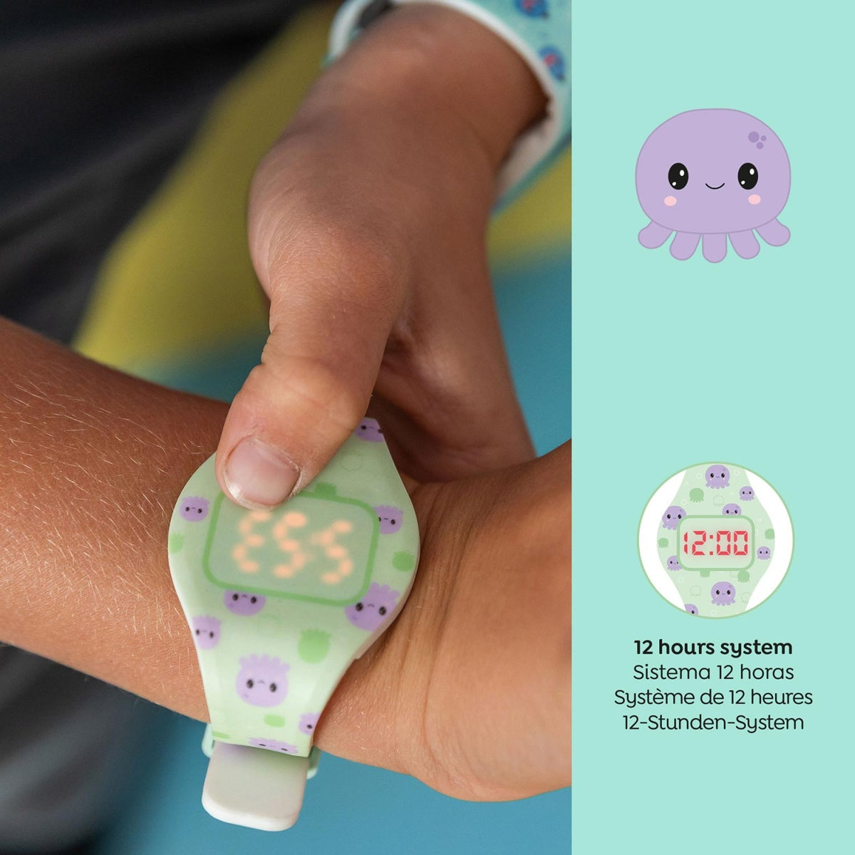 Bach2Fun - Friends O'clock - Touch Watch - Jellyfish