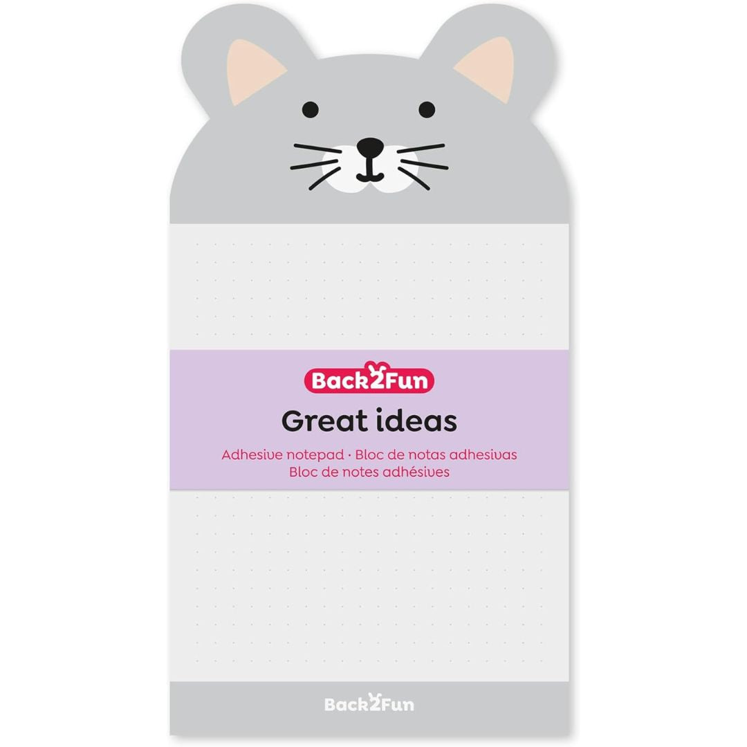 Miquelrius Back2Fun Great Ideas Adhesive Notepad - Mouse