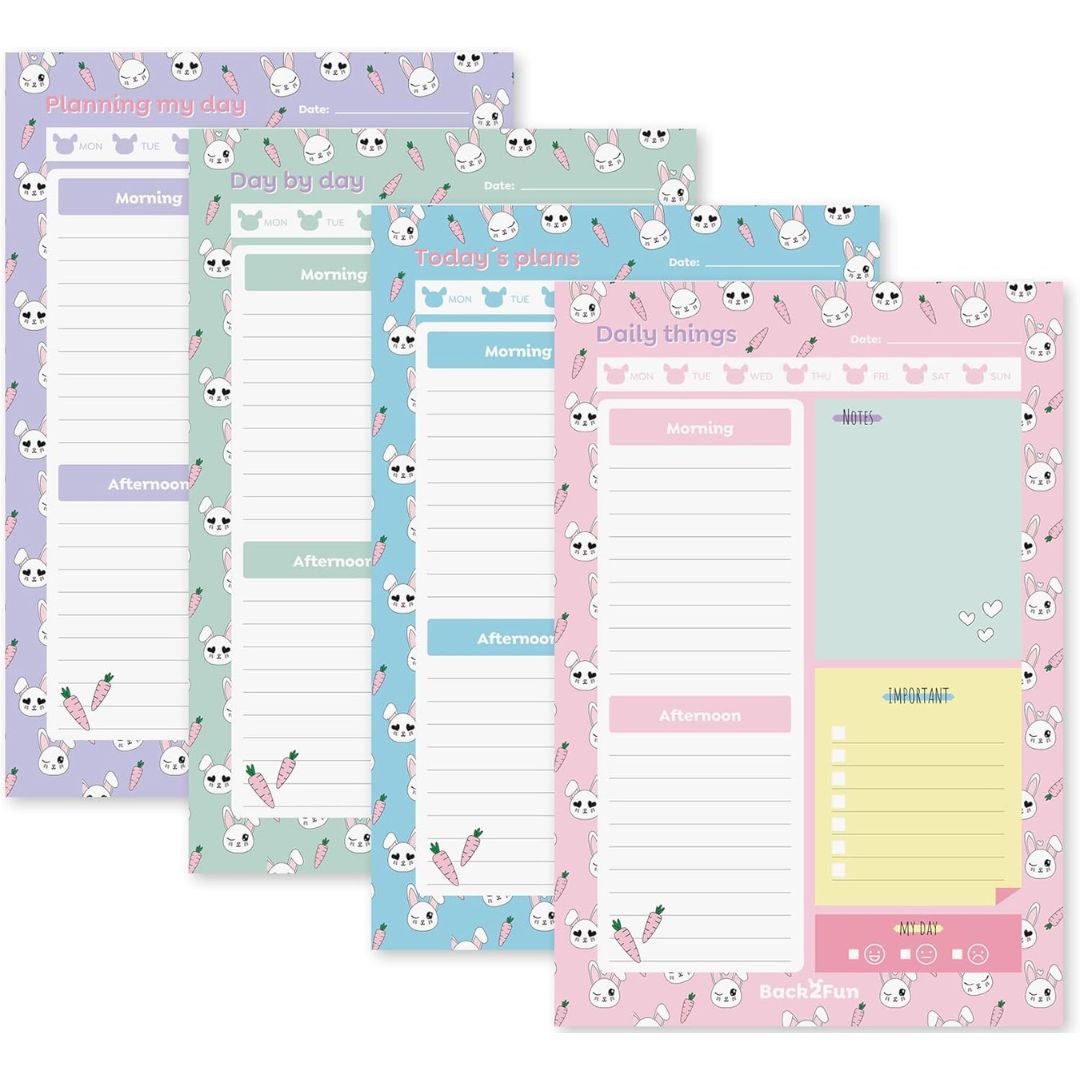 Miquelrius Back2Fun Today's Plans! A5 Diary Planner Of 60 Sheets