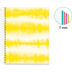 Miquelrius 120 Grid Sheets of 90g 2 Holes Neon Yellow