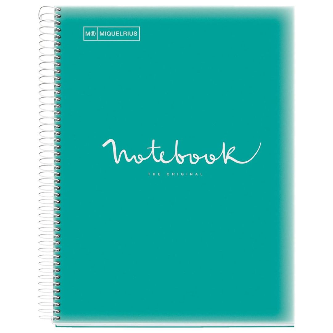 A4 Miquelrius Emotions Notebook x 120 Sheets Of 90gsm Opaque Paper Tur