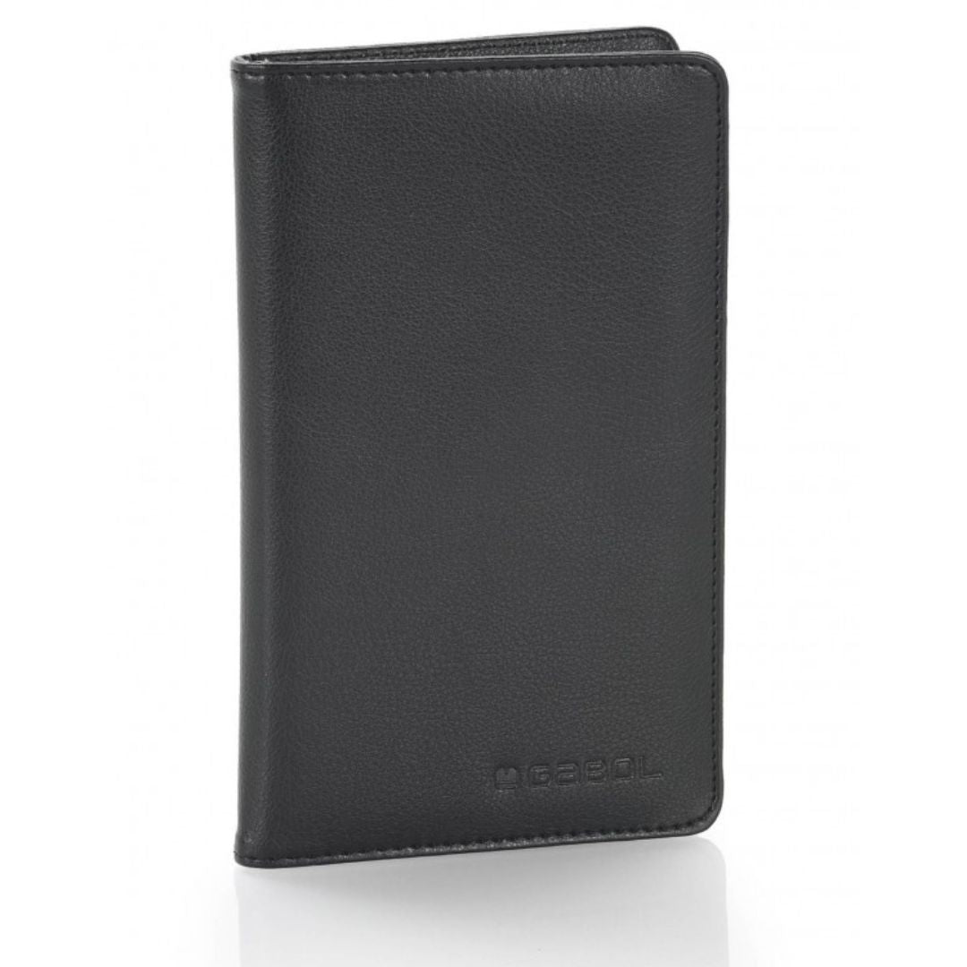 Gabol Passport Case Black 20 x 11.5cm