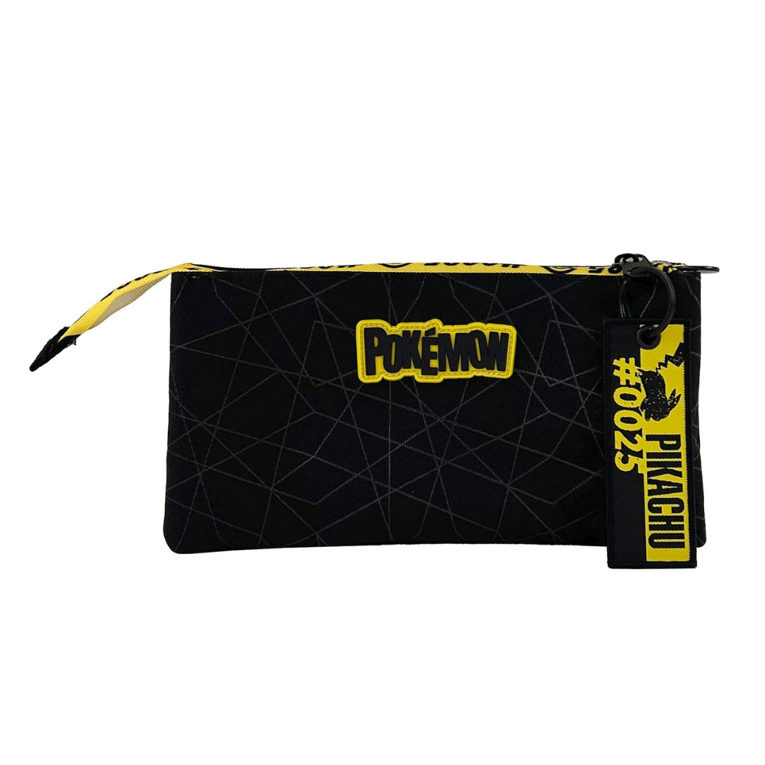 Pokémon Triple Pencil Case 12 x 23cm - Twilight Champions Pikachu