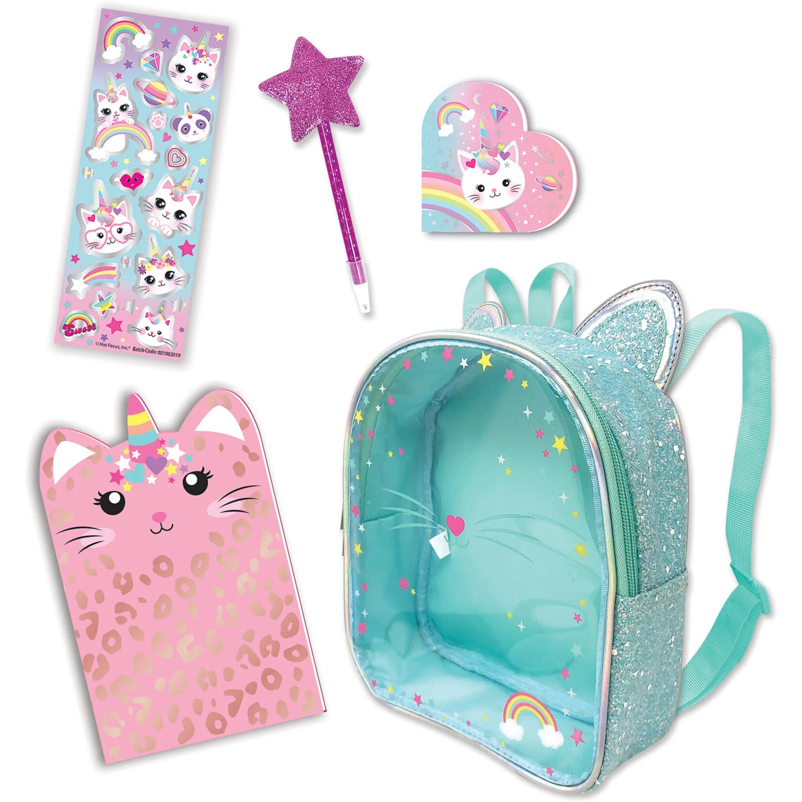 Hot Focus Caryall - Mini Backpack/Writing Stash - Caticorn