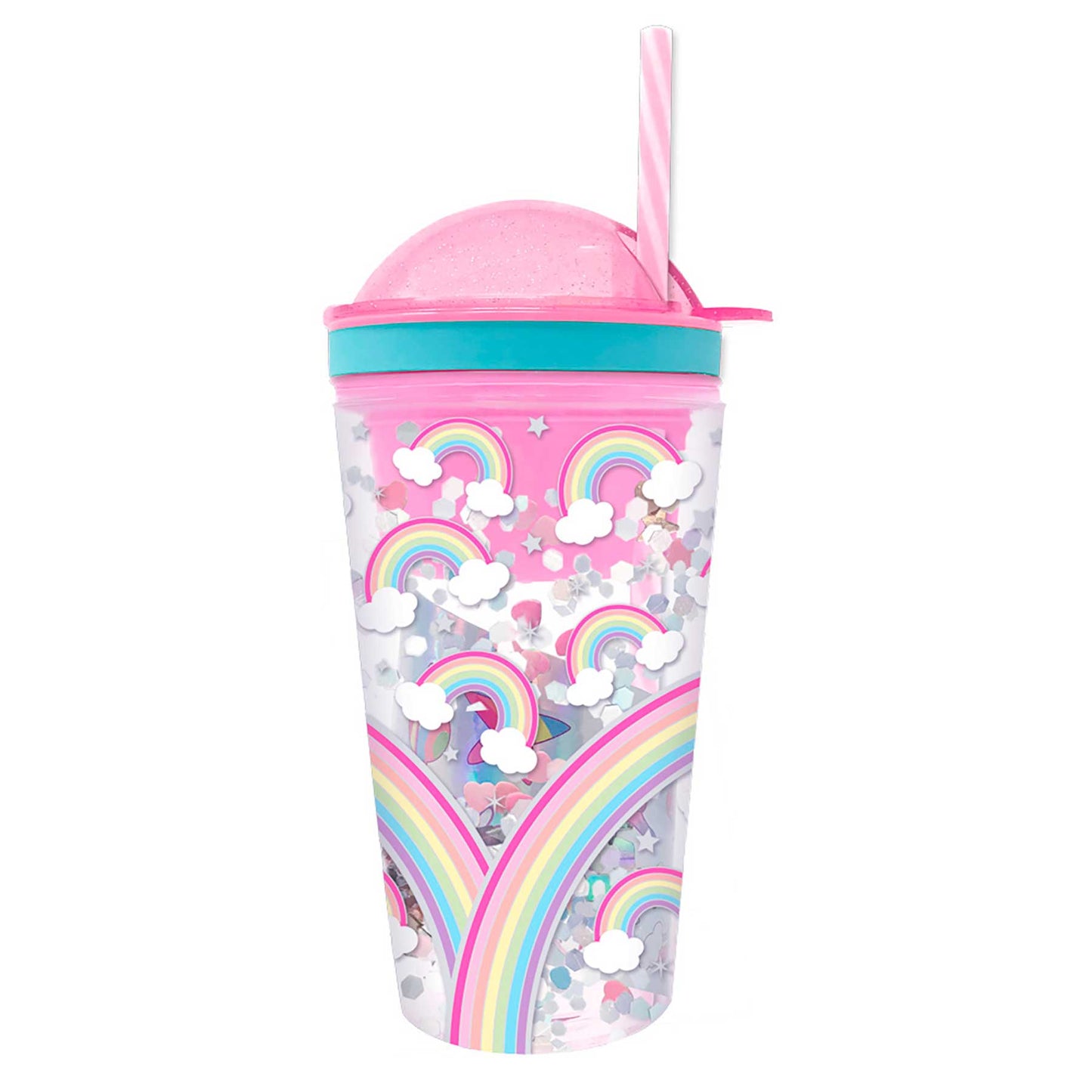 Hot Focus Snack N' Drink Tumbler - Rainbow