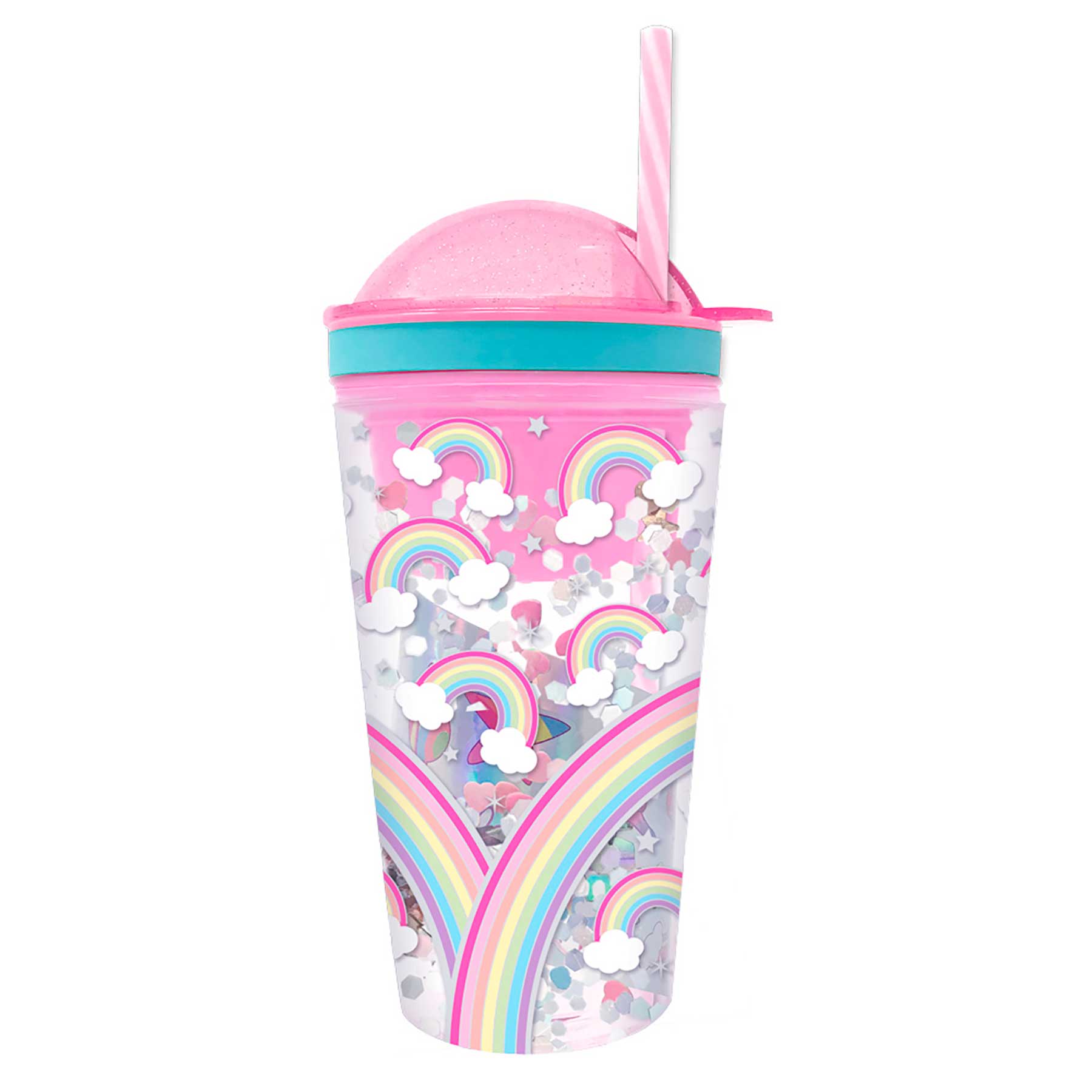 Hot Focus Snack N' Drink Tumbler - Rainbow