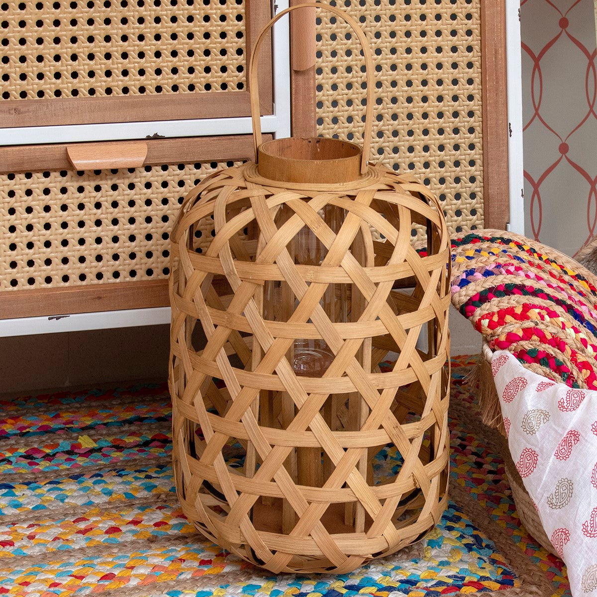 Bamboo Lantern 41cm