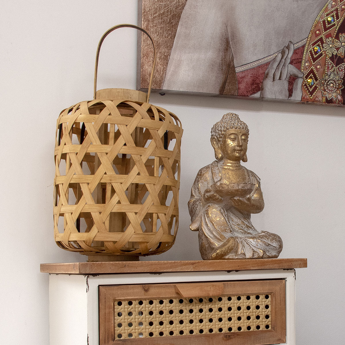 Bamboo Lantern 35cm