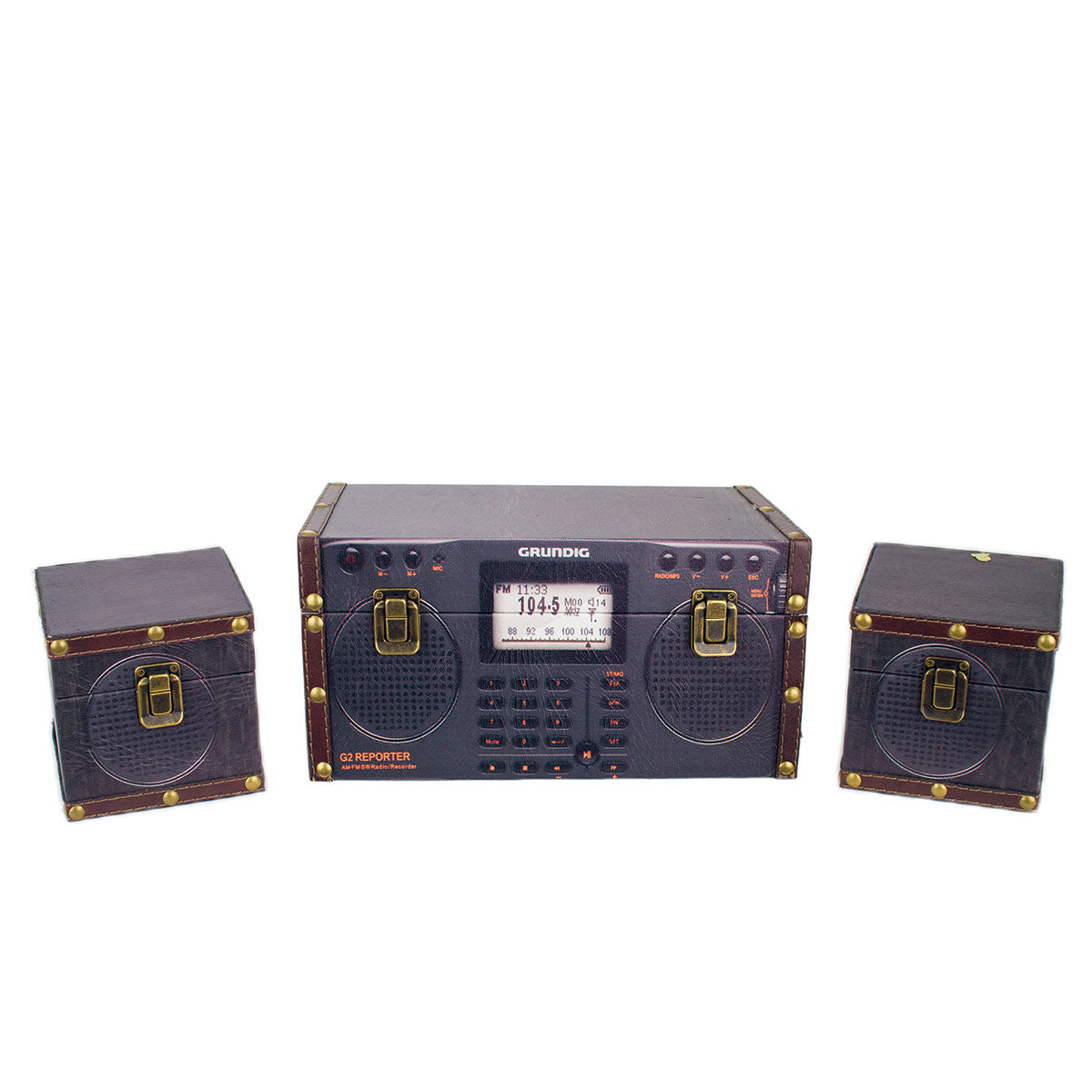 Storage Box A Set Of 3pcs - Radio