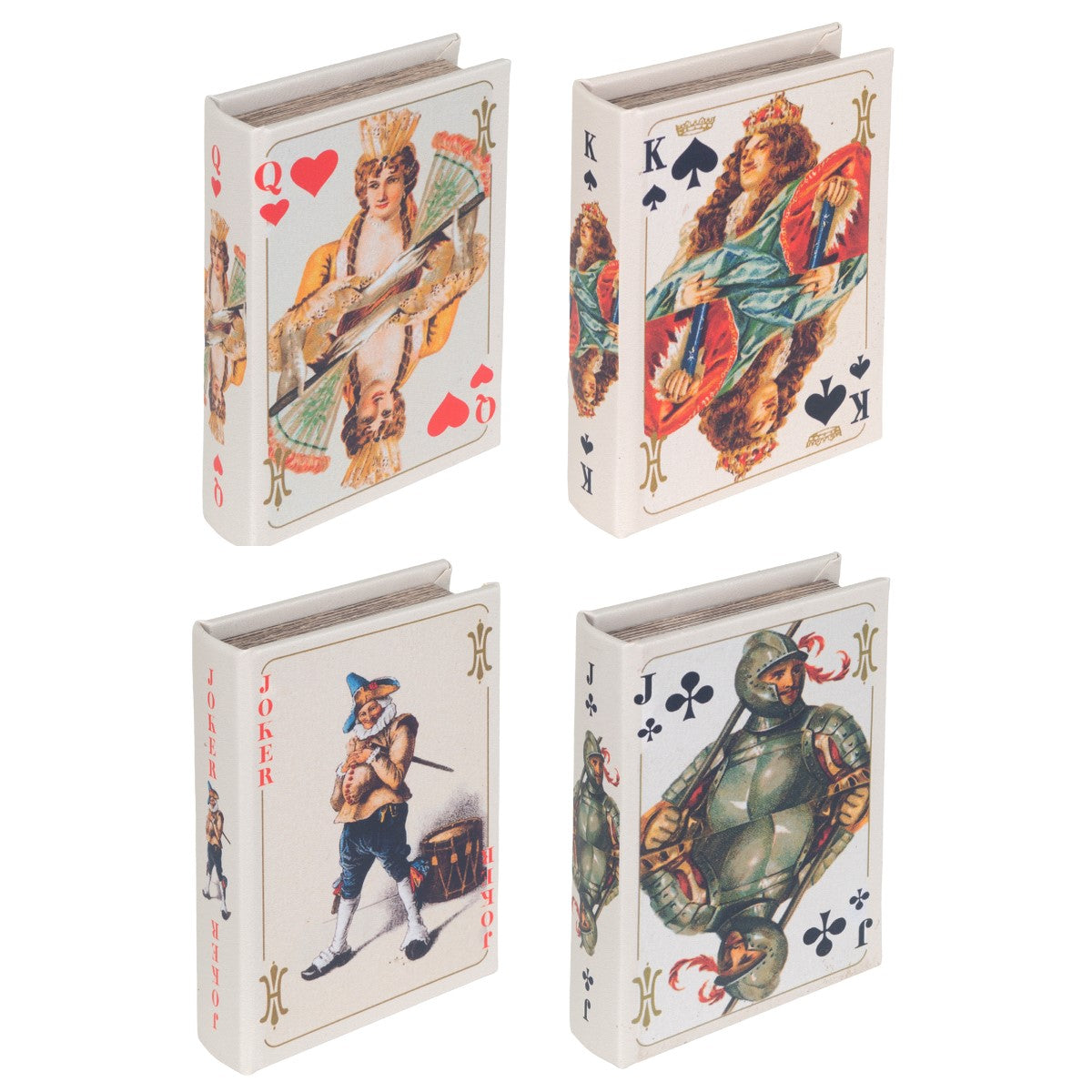 Book Box With Deck 14cm - Suit x 1pc Assortment