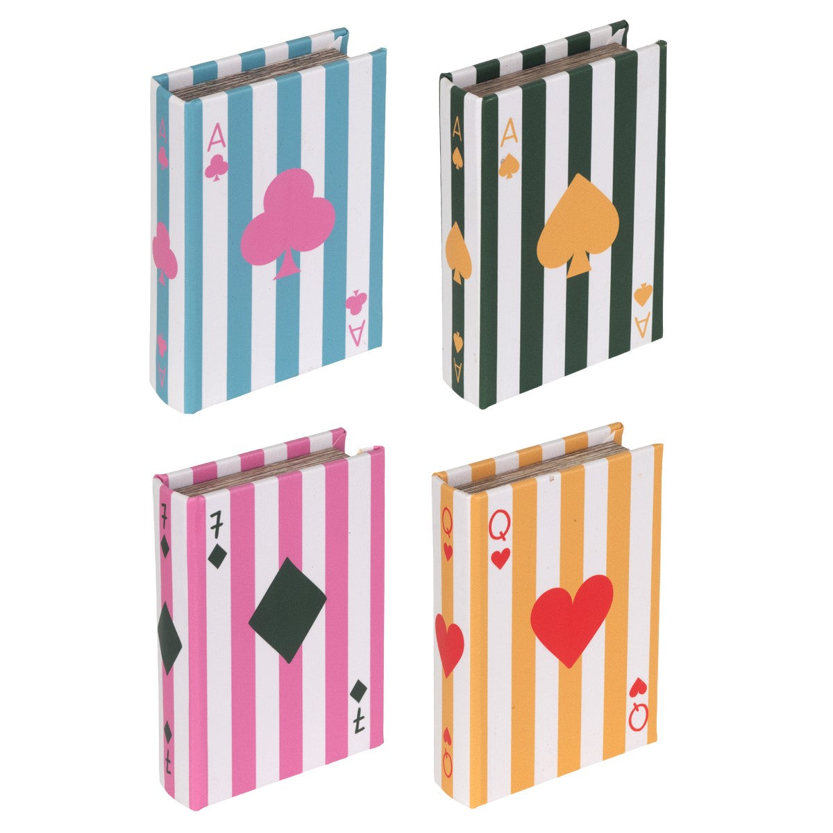 Book Box With Deck 14cm - Suit x 1pc Assortment