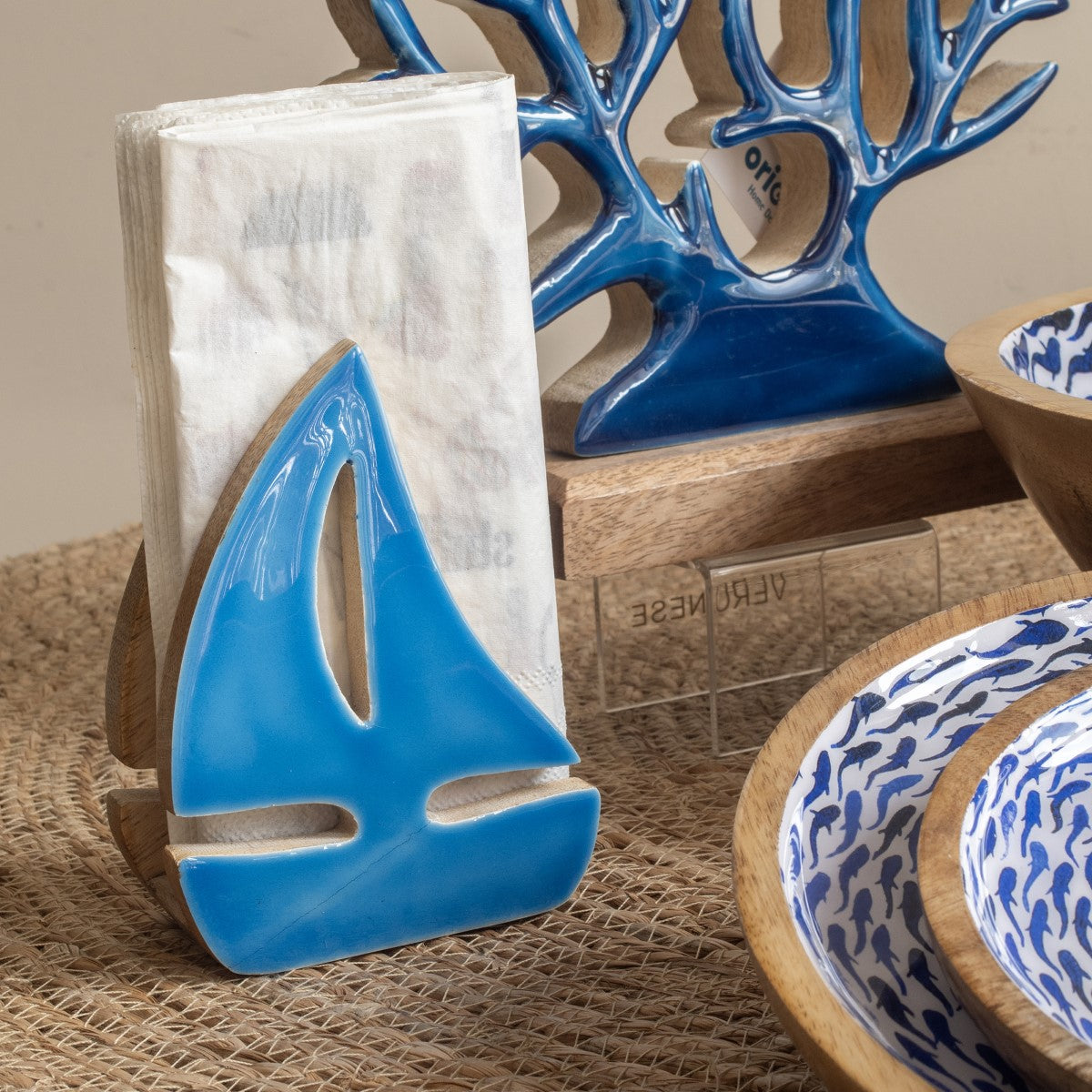 Napkin Holder 13cm - Boat