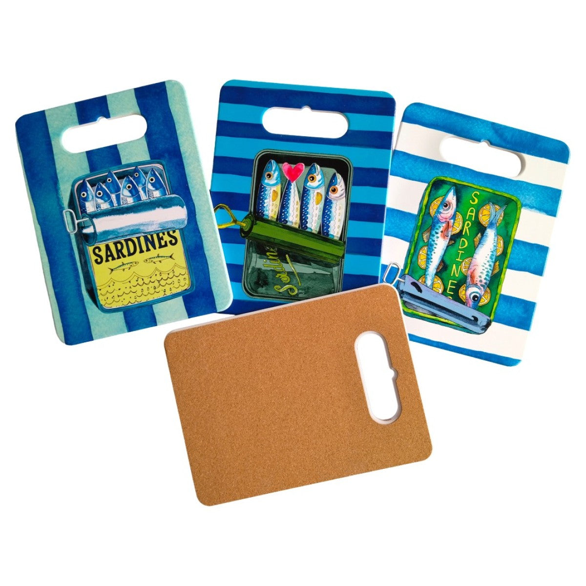 Cutting Board 24cm - Sardines x 1pc Assortment