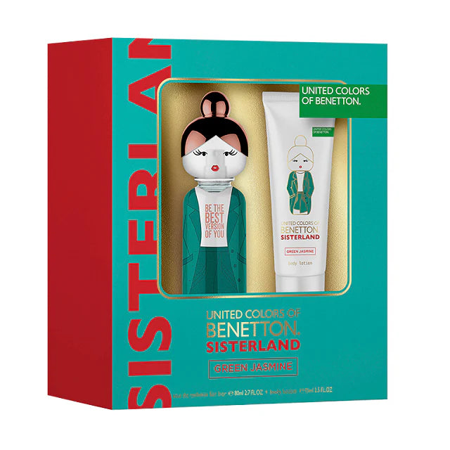 Sisterland Green Jasmine U.C.O.Benetton Gift Set