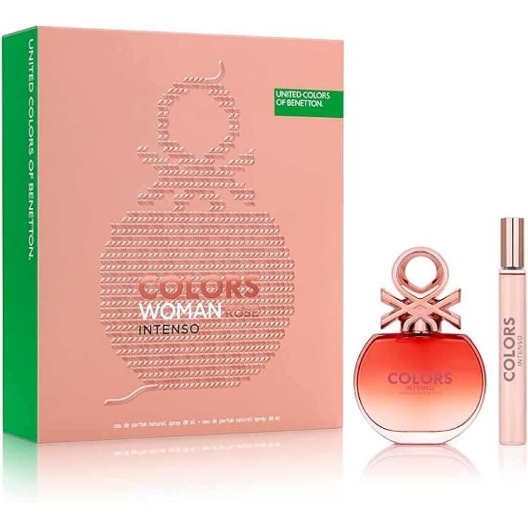 United Colors Of Benetton Intenso Rose Gift Set