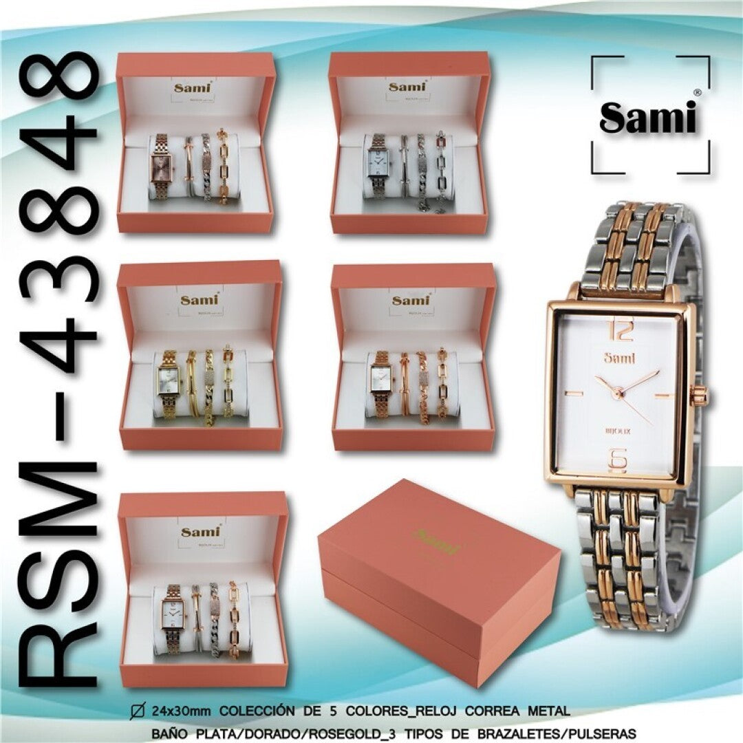 Sami Women's Watch Gift Set RSM-43848 x 1pc Assortment