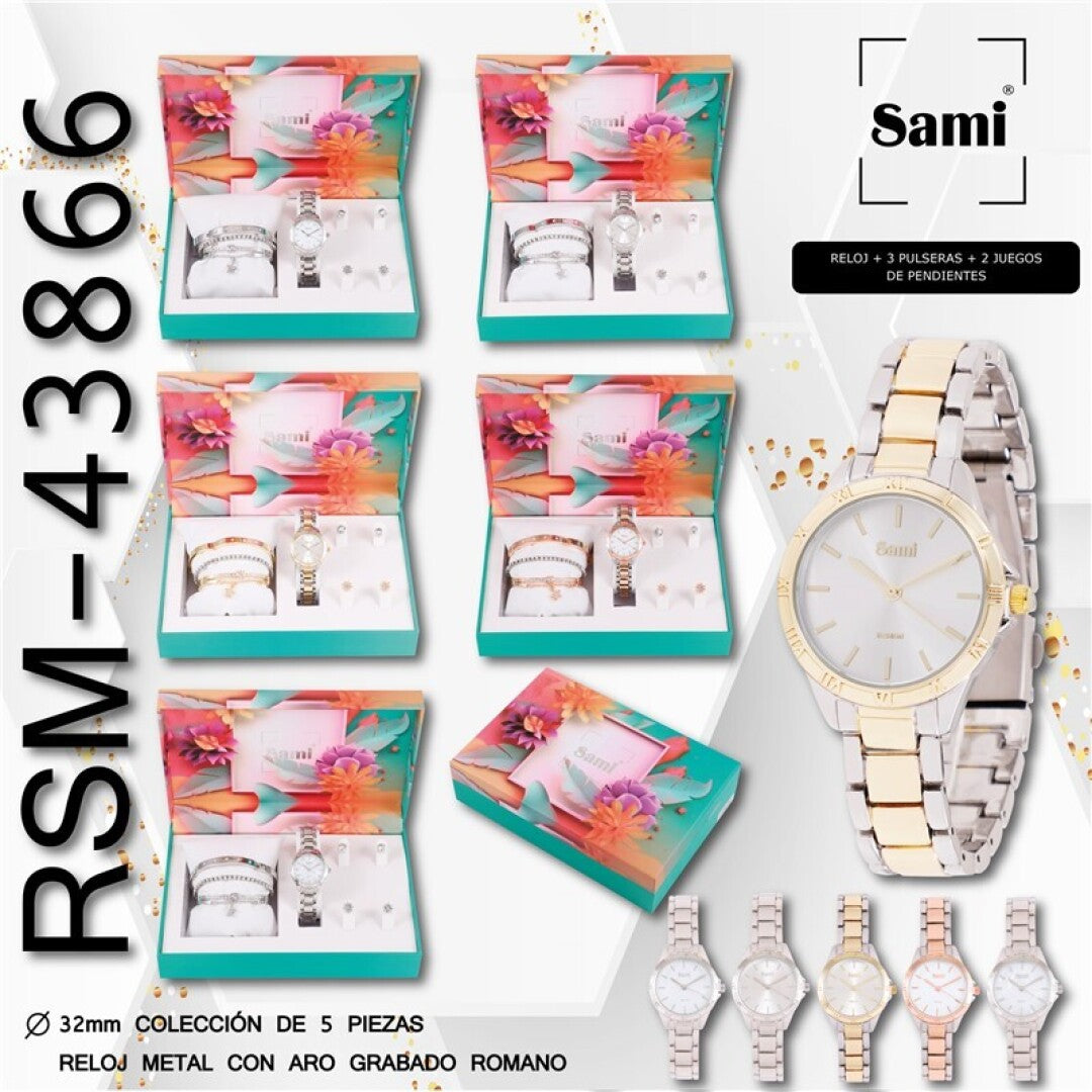 Sami Women's Watch Gift Set RSM-43866 x 1pc Assortment