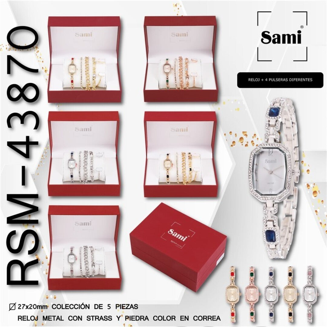 Sami Women's Watch Gift Set RSM-43870 x 1pc Assortment