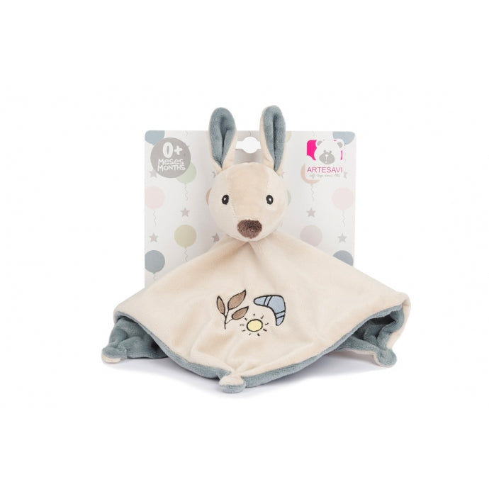 Artesavi Baby Kangaroo Blue Blanket 25 x 25cm +0m