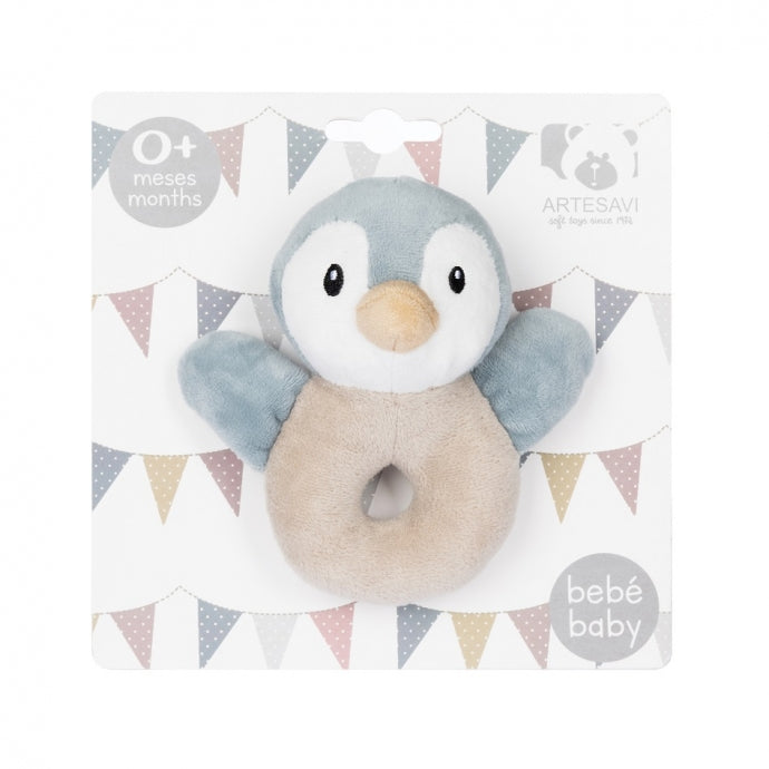 Artesavi Baby Penguin Teether Holder 12cm +0m