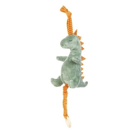 Baby Plush Dinosaur Rattle 18cm