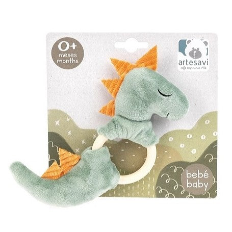 Artesavi Baby Dino Circular Rattle 14cm +0m