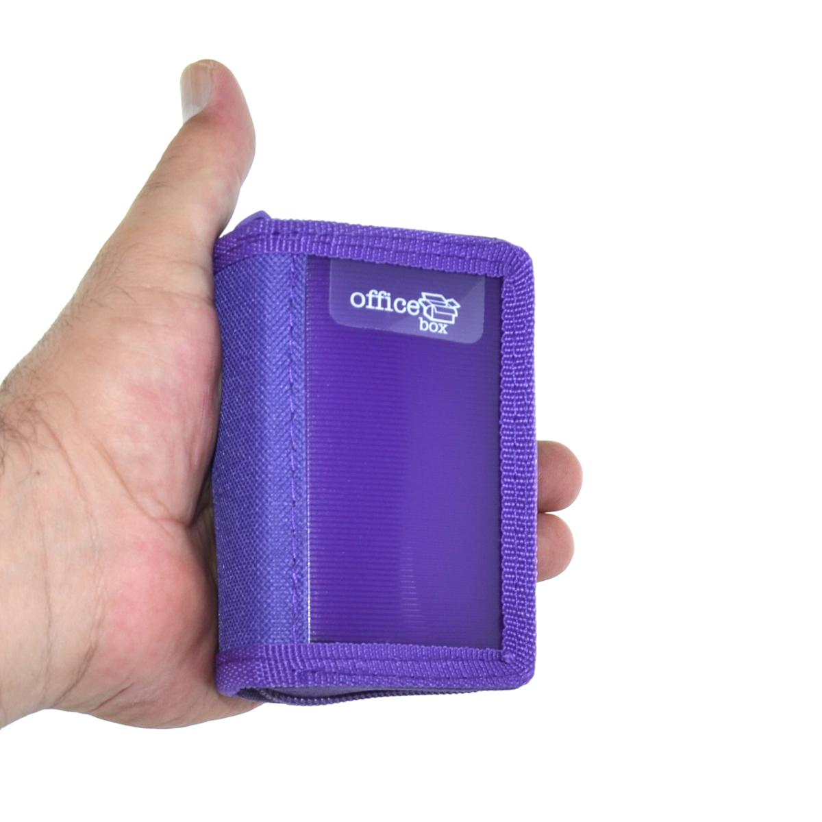 Office Box - Mini Zipper Card Holder - Classic x 1pc Assortment