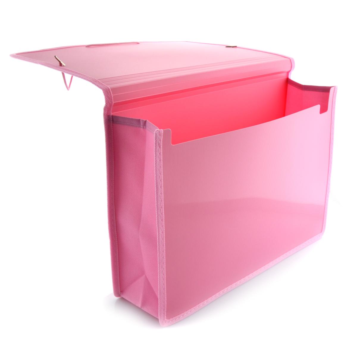 A4+ Office Box - ColourLine - Plastic File Folder With Elastic Band - Classic x 1pc Assortment