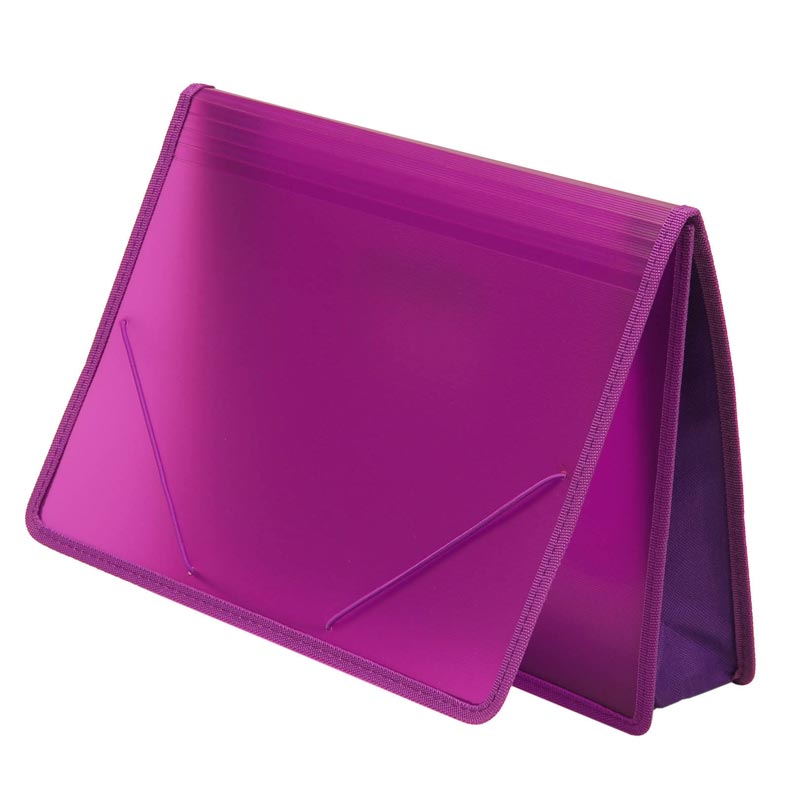 Office Box Elastic Expanding Organiser File - Various Colours x1pc