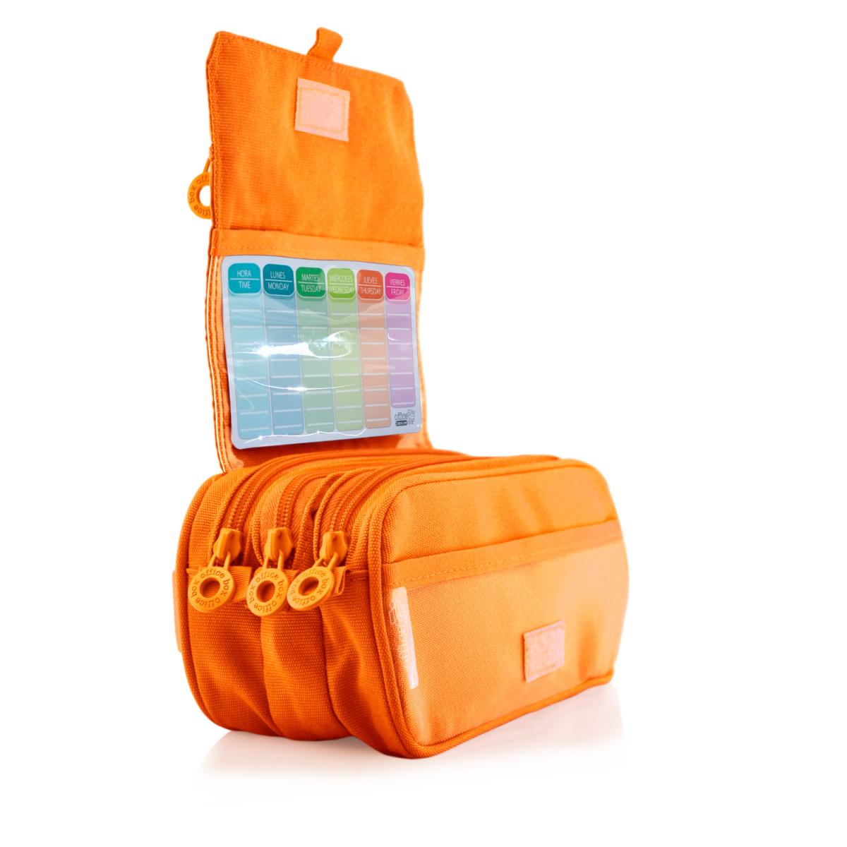 Office Box - ColorLine - Triple Pencil Case - Classic x 1pc Assortment