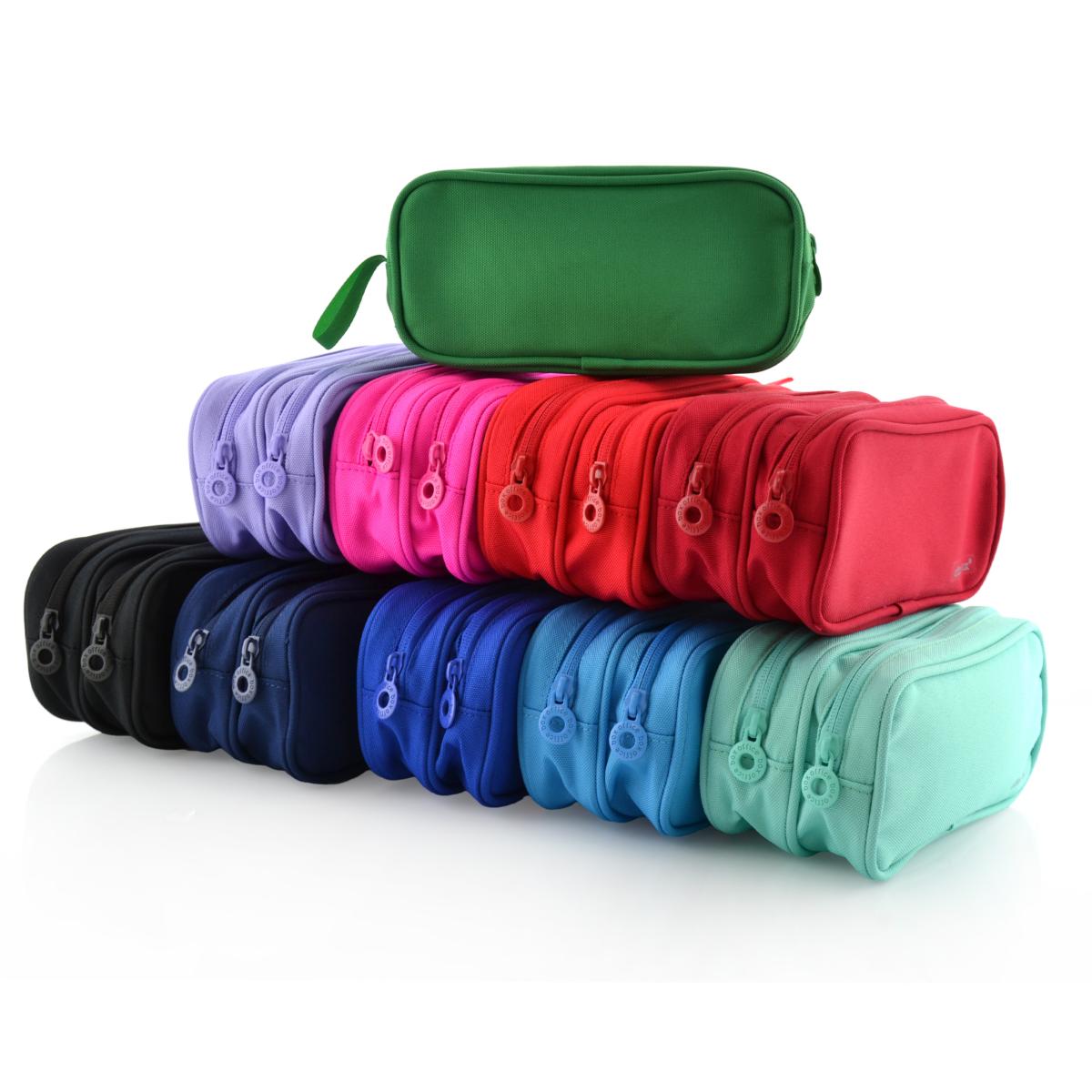 Office Box - ColorLine - Double Pencil Case - Classic x 1pc Assortment