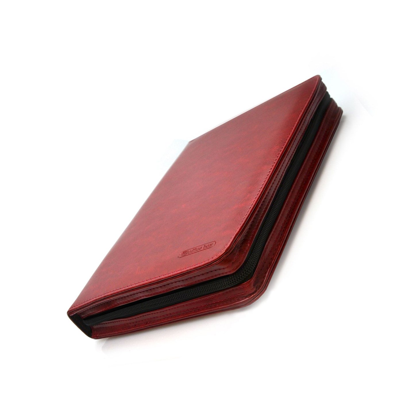 A5 Vegan Leather Document Holder - Red