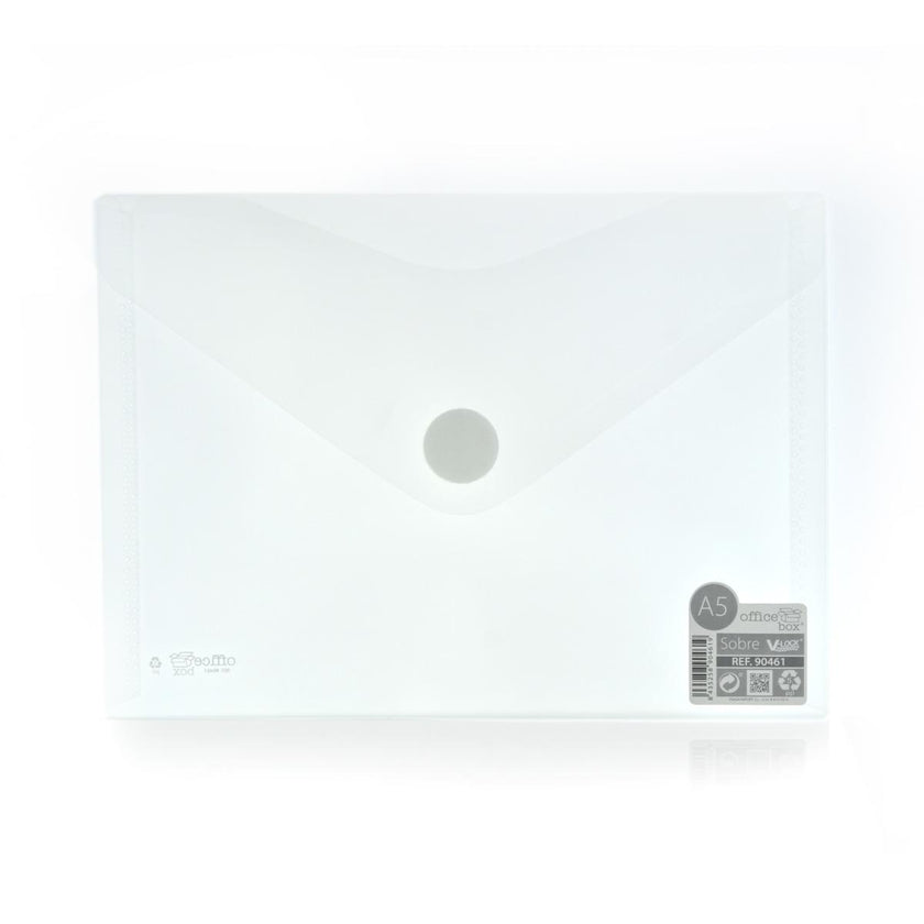 A5 Office Box - Translucent Envelope With V-Lock - Classic - Various Colours