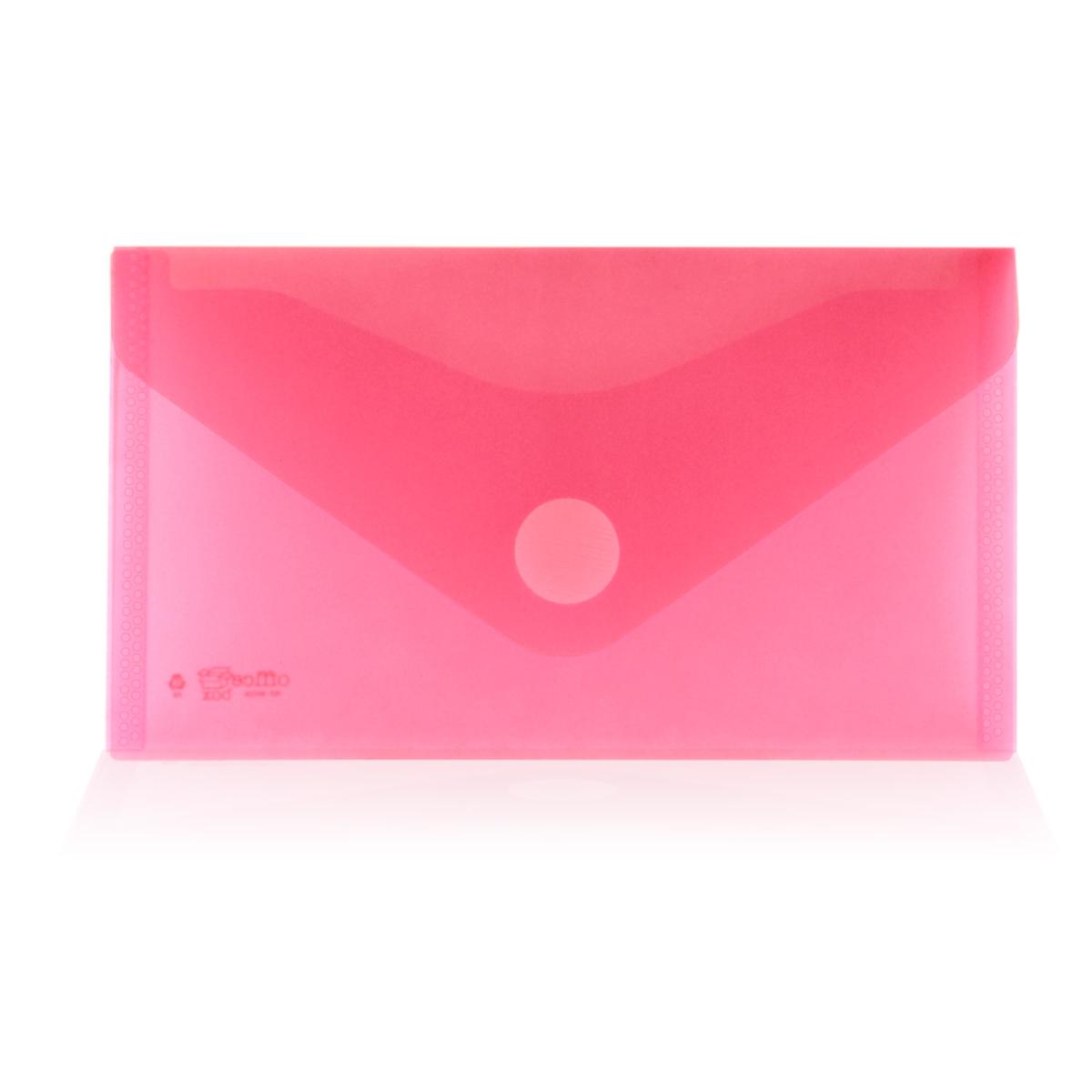 DL Office Box - Translucent Envelope With V-Lock - Classic - Various Colours