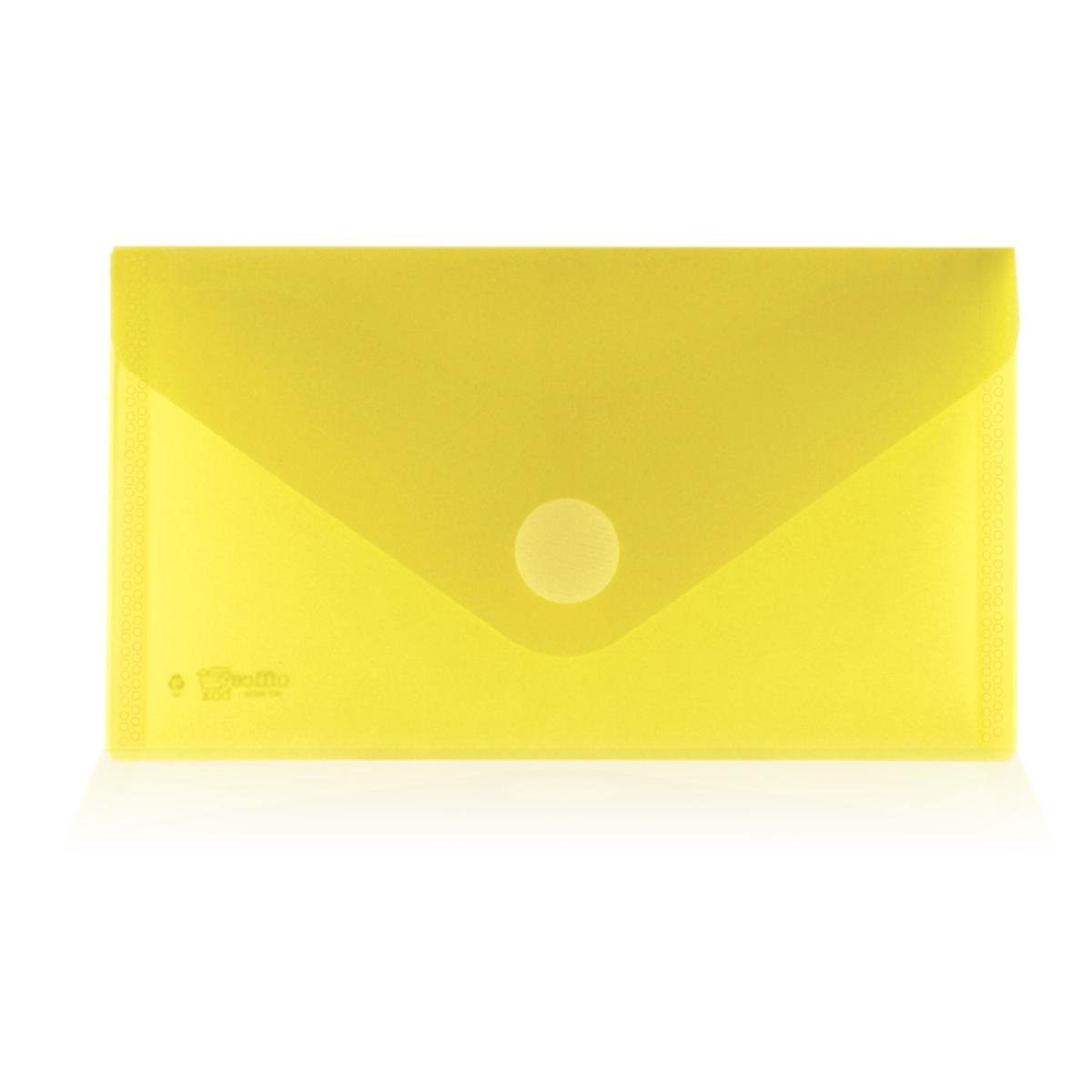 DL Office Box - Translucent Envelope With V-Lock - Classic - Various Colours