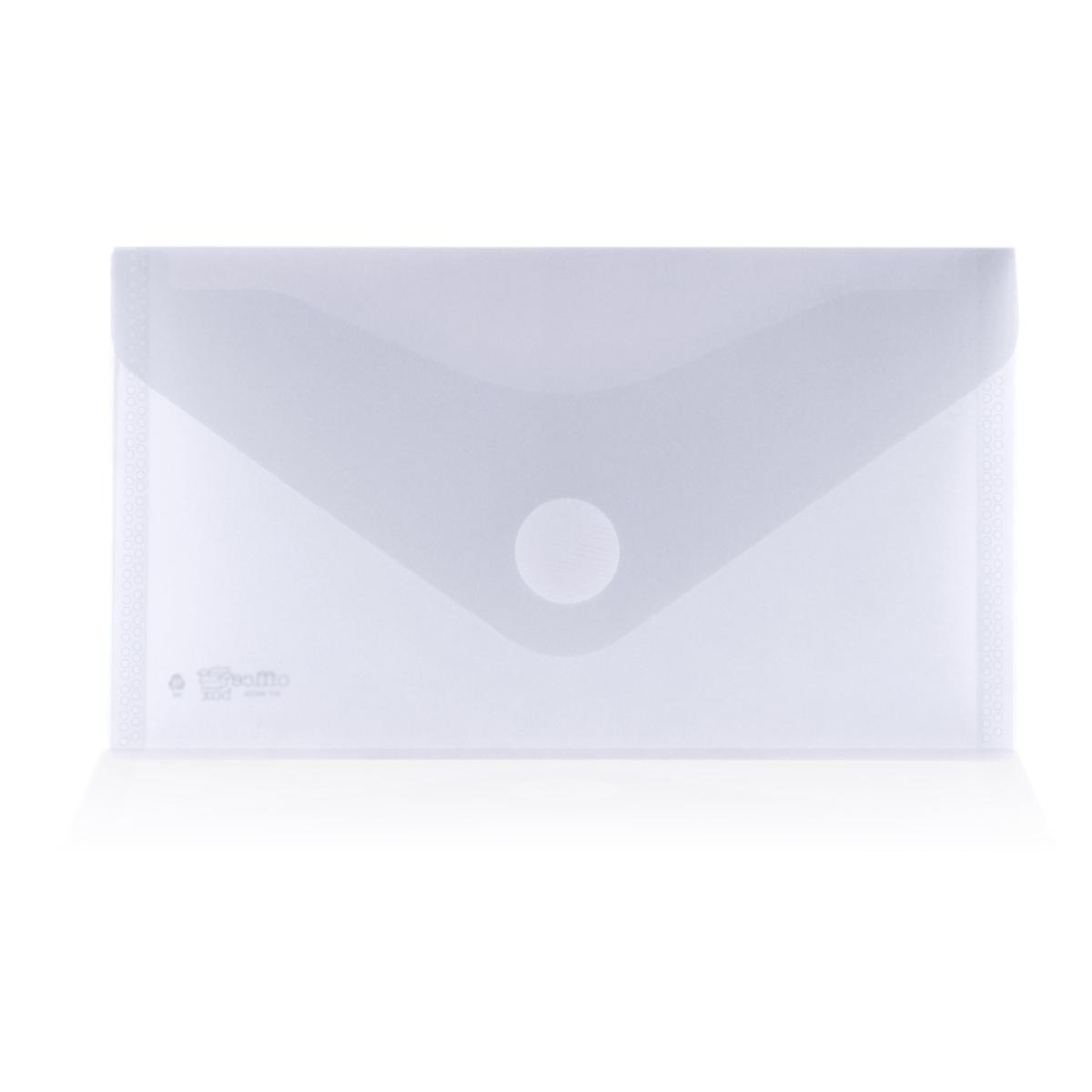 DL Office Box - Translucent Envelope With V-Lock - Classic - Various Colours