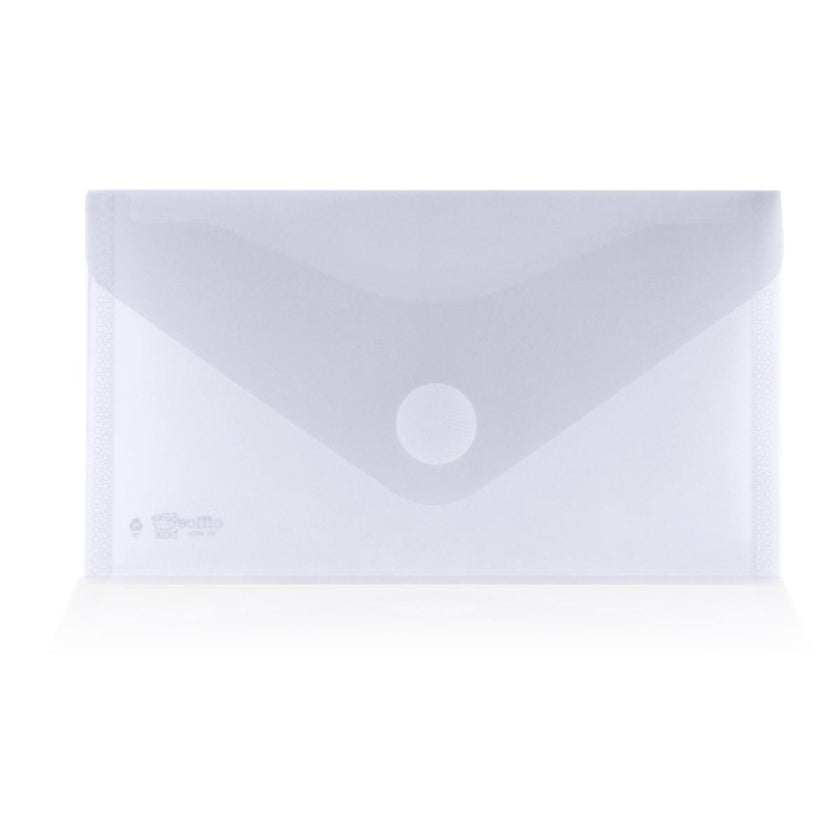 DL Office Box - Translucent Envelope With V-Lock - Classic - Various Colours
