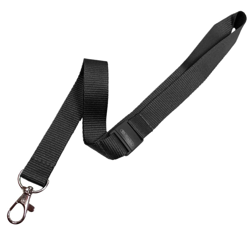 Office Box - Lanyard Flat Ribbon 90 x 2cm - Black