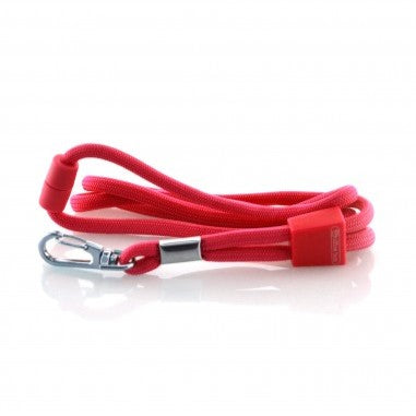 Office Box Round Ribbon Lanyard 90cm - Red