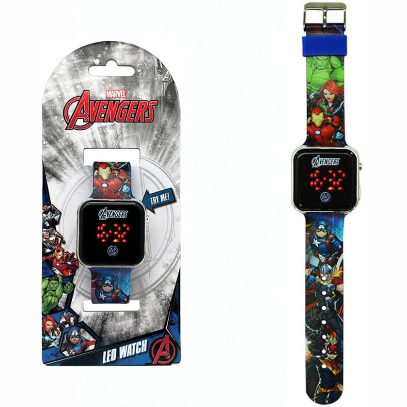 Digital LED Wrist Watch - Marvel - Avengers