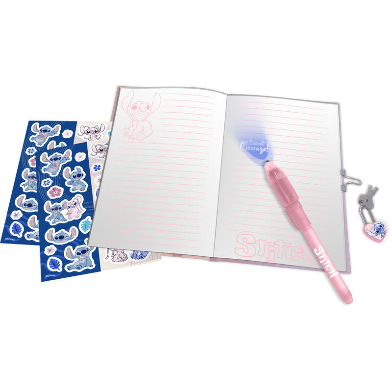 Disney Classics Secret Diary + Magic Ink Pen - Stitch