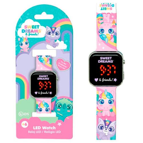 Digital LED Wrist Watch - Sweet Dreams & Friends