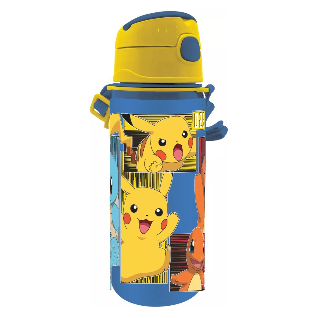 Aluminium Bottle Pokemon 600ml