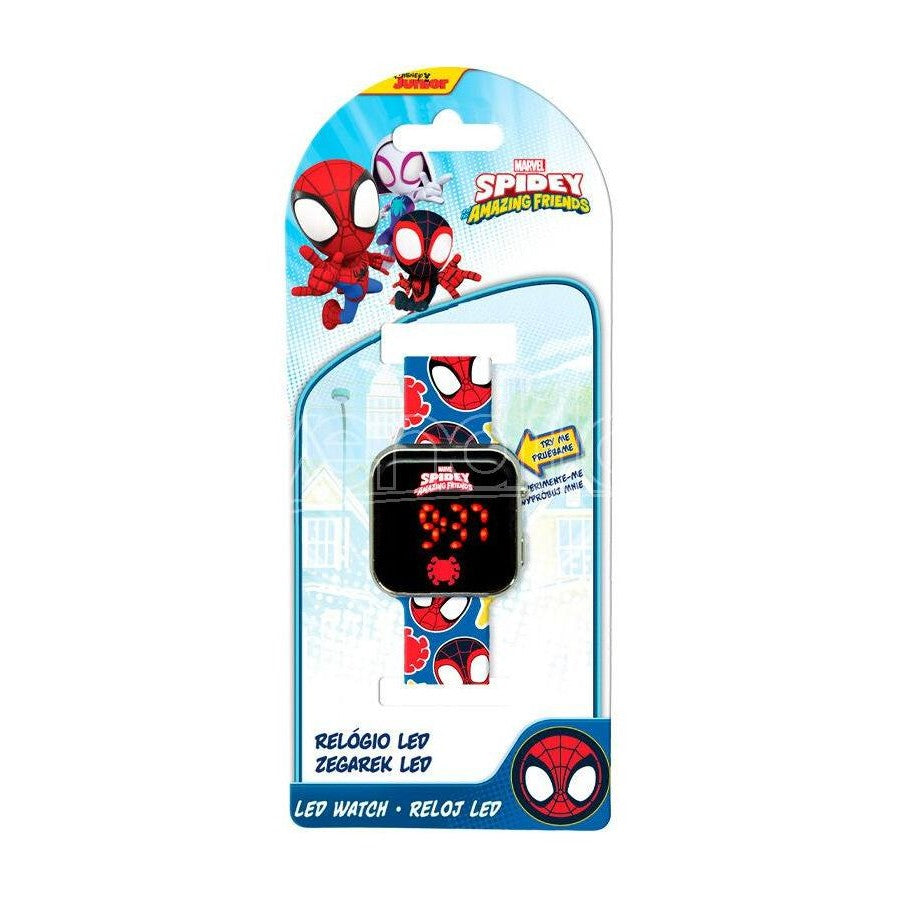 Digital LED Wrist Watch - Spidey