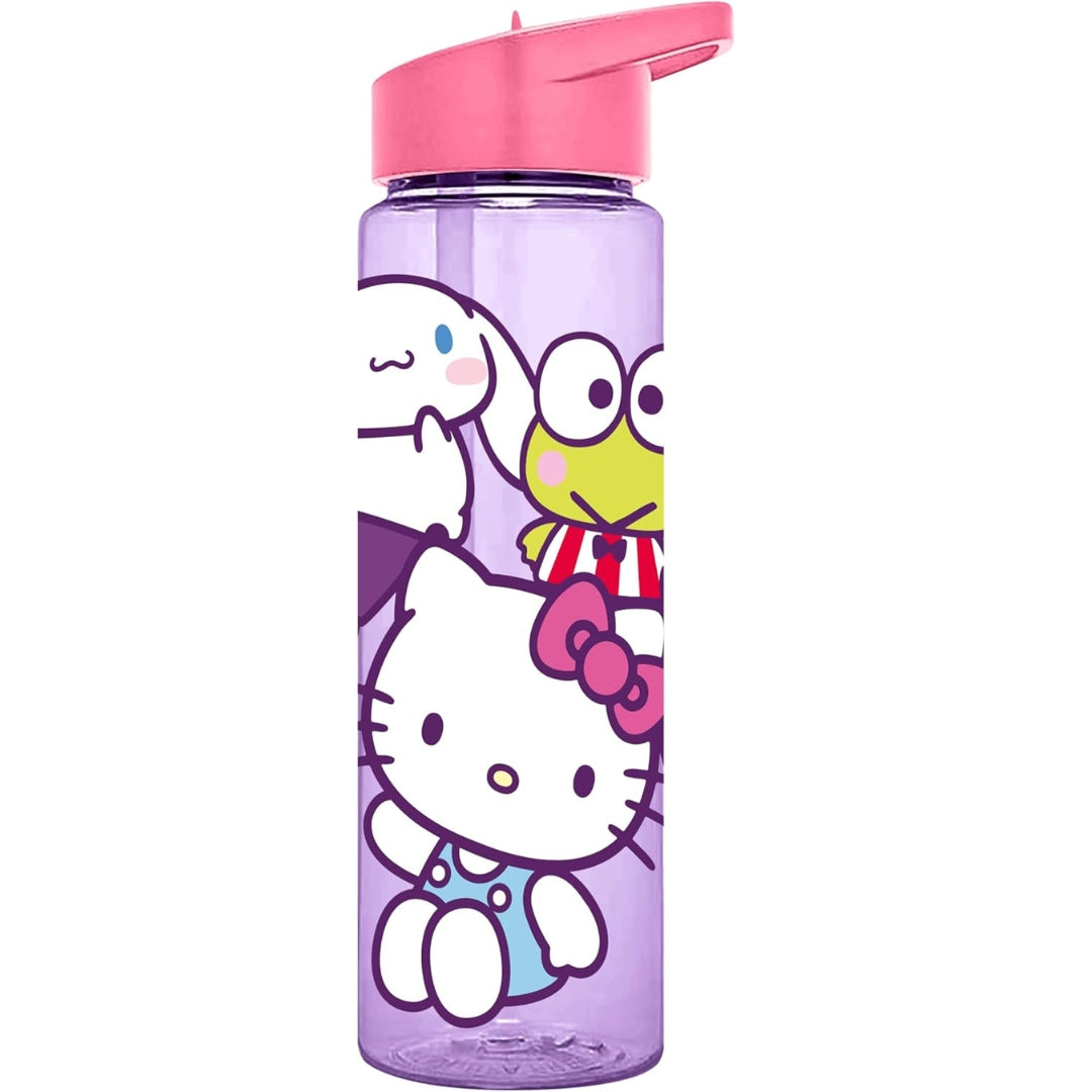 Transparent Canteen / Drink Bottle 600ml - Hello Kitty
